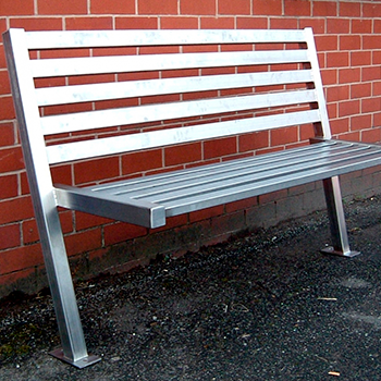 Скамейка низколегированной и нержавеющей стали